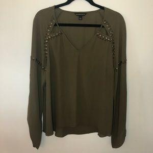 Rock Republic Green Blouse